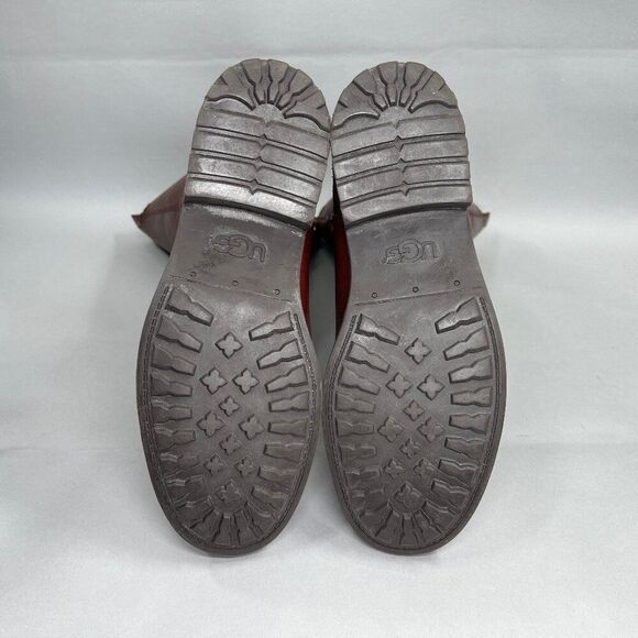 UGG Dahlen Stout Boots Women's Size 10 Tall Leather Fully Insulated Riding Boots - Picture 10 of 16